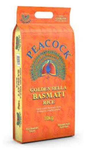 Peacock Golden Sella Rice-10 Kg