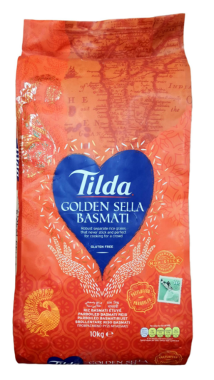 Tilda Golden Sella Rice -10 kg