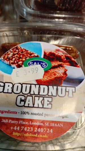 SAL’S Groundnut Cake