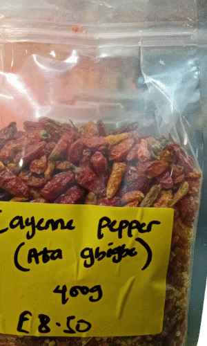 Dried Cayenne Pepper (Ata Gbigbe) – 400g