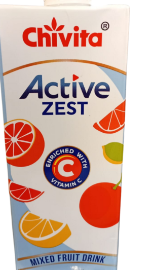 Chivita Active Zest Mixed Fruit Drink – Vitamin C Enriched